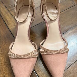 Kelly & Katie Blush Strappy Heels